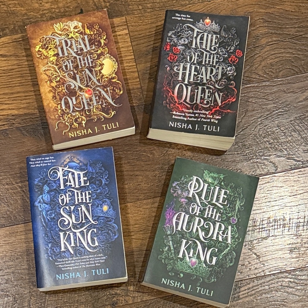Artefacts of Ouranos series Books 1-4 by Nisha J. Tuli
